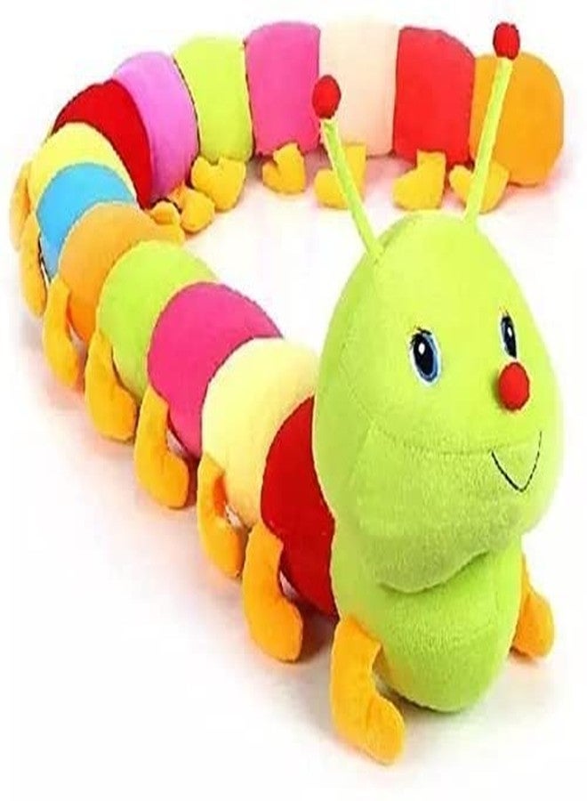 CHIRKUT Lovable Cute 40cm Caterpillier Soft Toys for Kids, hugable Soft Stuffed Lightweight Multicolour Caterpiller Soft Toy|Soft Toys Present for Birthday Baby Girls, Boys & Childrens. - Image 4